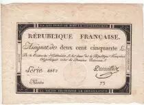 France 250 Livres - 7 Vend&eacute;miaire An II - 28.9.1793 - TTB