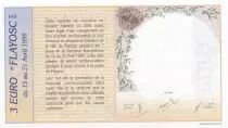 France 3 euros - Semaine Europ&eacute;enne - Ville de Flayosc - Var - 1996