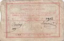 France 3 Sous - C&ocirc;te d\'Armor - District de Broons - 1792