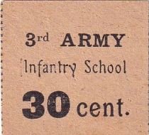 France 30 Cent - 3rd Army Infantry School - P.2