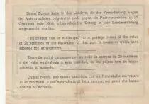 France 30 Centimes - Coupon-r&eacute;ponse international - Ann&eacute;es 1920