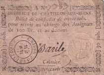 France 30 Sols - Côte d\'Or - Chatillon-sur-Seine - Caisse Patriotique - 1792