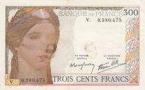 France 300 Francs Cérès et Mercure - 1939 - V.0.380.475 - TTB