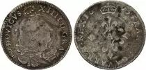 France 4 Sols - Louis XIV aux Traitants  - 1675 A Paris - Silver