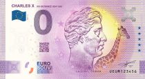 France 4 Souverains du XIXe Siècle - Lot de 4 Billets 0 Euro Souvenir - France 2021