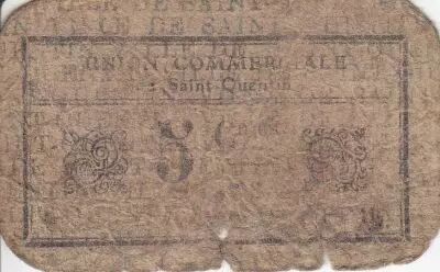 France 5 cent. Saint-Quentin Fleurette 2