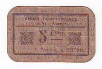 France 5 cent. Saint-Quentin Fleurette 3
