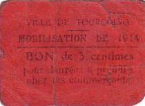 France 5 cent. Tourcoing Mobilisation de 1914