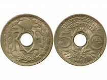 France 5 Centimes, Lindauer, Grand Module - 1917 Paris