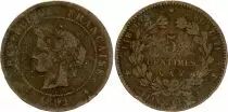 France 5 Centimes Ceres - Third Republic  - 1892 A Paris