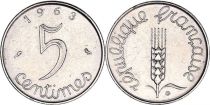 France 5 Centimes Grain sprig - 1963