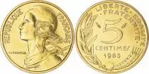 France 5 Centimes Marianne - 1981