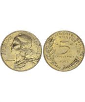 France 5 Centimes Marianne FRANCE 1997 (SUP)