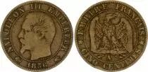 France 5 Centimes Napol&eacute;on III - Nude Head - 1856 A Paris