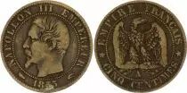France 5 Centimes Napol&eacute;on III - Nude Head 1855 A Paris