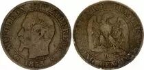 France 5 Centimes Napol&eacute;on III - Nude Head 1855 B Rouen