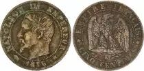 France 5 Centimes Napol&eacute;on III - T&ecirc;te Nue -1856 K Bordeaux