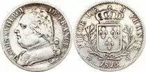 France 5 Francs -  Louis XVIII - Buste Habillé - 1815 M Toulouse - Argent