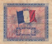 France 5 Francs - Allied Military Currency - 1944 - Serial 2 - P.115
