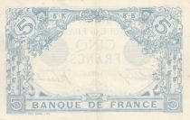 France 5 Francs - Blue - 02-04-1914 - Serial W.3541 - P.70