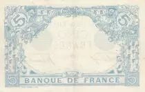 France 5 Francs - Blue - 02-04-1914 - Serial W.3541 - P.70