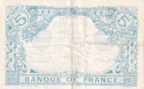France 5 Francs - Blue - 11-02-1916 - Serial B.10284 - P.70
