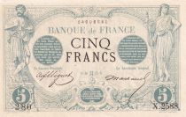 France 5 Francs - Blue - 16-05-1873 - Serial X.2588 - P.70