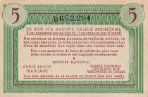 France 5 Francs - Bon de Solidarit&eacute; - P&eacute;tain - ND (1940-1944)