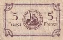France 5 Francs - Camp de concentration de Garaison - ND (1914-1918)