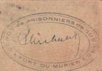 France 5 Francs - Cantine - Dépôt de prisonniers de guerre Fort du Murier