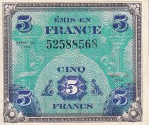 France 5 Francs - Drapeau - 1944 - Sans Série  - P.NEUF  - VF.17.01