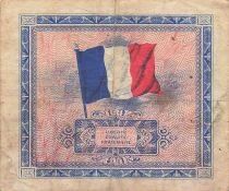 France 5 Francs - Drapeau - 1944 - Sans S&eacute;rie