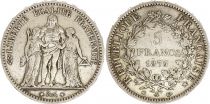 France 5 Francs - Hercules - Third Republic - 1875 A Paris