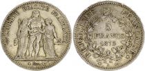 France 5 Francs - Hercules - Third Republic - 1875 A Paris