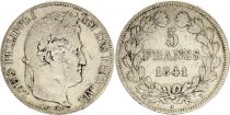 France 5 Francs - Louis-Philippe 1er - 1841 B Rouen