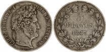 France 5 Francs - Louis-Philippe 1er - 1847 A Paris