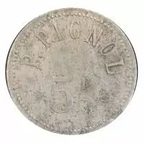 France 5 Francs - Magasin Pignol - Marseille