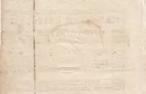 France 5 Francs - Mandat Territorial - 28 Ventose de l\'an 4 - Serial 1907 - Red stamp