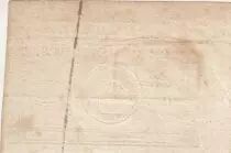 France 5 Francs - Mandat Territorial - 28 Ventose de l\'an 4 - Série 1907 - Cachet Rouge