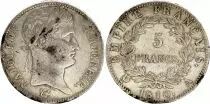 France 5 Francs - Napol&eacute;on I t&ecirc;te laur&eacute;e - 1810 A (Paris)
