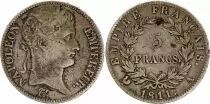 France 5 Francs - Napol&eacute;on I t&ecirc;te laur&eacute;e - 1811 A (Paris) espac&eacute;
