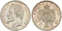 France 5 Francs - Napoléon III - Laurelled Head - A Paris - 1870