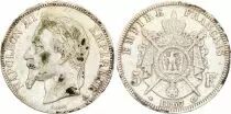 France 5 Francs - Napoléon III - Tête Laurée  - 1867 A