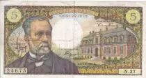 France 5 Francs - Pasteur - 04-11-1966 - Série N.37 - F.61.04