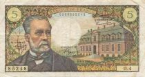 France 5 Francs - Pasteur - 05-05-1966 - Serial O.4