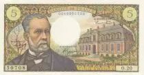 France 5 Francs - Pasteur - 07-07-1966 - Serial O.20
