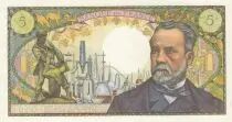 France 5 Francs - Pasteur - 07-07-1966 - Serial O.20