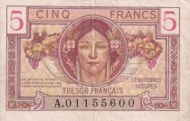 France 5 Francs - Portrait de femme - 1947 - TTB - VF.29.01