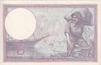 France 5 Francs - Purple - 26-02-1925 - Serial J.21884 - P.79