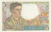 France 5 Francs - Shepherd - 05-08-1943 - Serial W.67